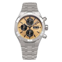 Montre Aikon Automatic Chronograph Titanium Yellow AI6038-TT032-530-1 - Maurice Lacroix