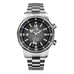 Montre Archimèdes Aqua Steel Gravel Black - Milus