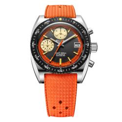 Montre Autochron Orange 77004A - Nivada Grenchen