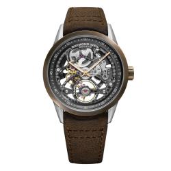 Montre Freelancer Calibre RW1212 42 mm - Cadran gris 2785-SBC-60000 - Raymond Weil