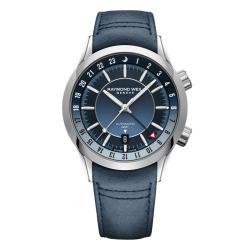Montre Freelancer GMT 41 mm - Cadran bleu 2761-STC-50001 - Raymond Weil