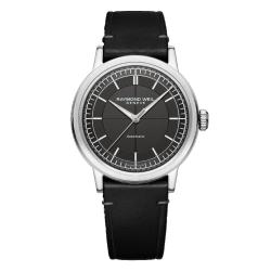 Montre Millesime Central Seconds 39 mm - Cadran anthracite - Raymond Weil