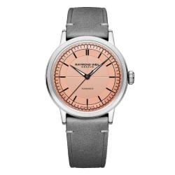 Montre Millesime Central Seconds 39 mm - Cadran Saumon - Raymond Weil