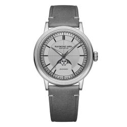 Montre Millesime Moonphase 39 mm - Cadran argenté - Raymond Weil