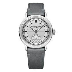 Montre Millesime Small Seconds 39 mm - Cadran argenté - Raymond Weil