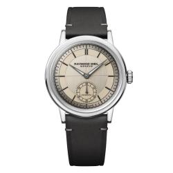 Montre Millesime Small Seconds 39 mm - Cadran champagne - Raymond Weil