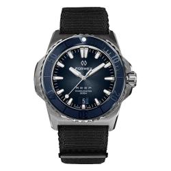 Montre Reef 39.5 mm Automatic Blue dial COSC 300M 2201.1.6333 - Formex
