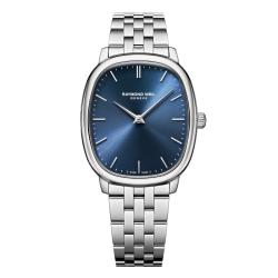 Montre Toccata Heritage 33 x 38 mm - Cadran bleu 2280-ST-50001 - Raymond Weil