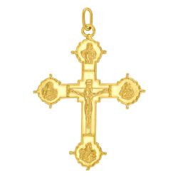 Pendentif Croix Arlésienne en Or Jaune - Vandona