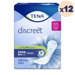 12 paquets - Tena Lady Discreet Maxi - 144 unités