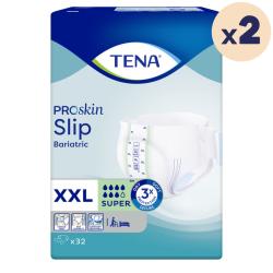 2 paquets - TENA Slip Bariatric Super XXL - 64 unités