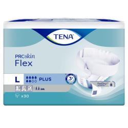 3 paquets - TENA Flex ProSkin Plus Large - 90 unités
