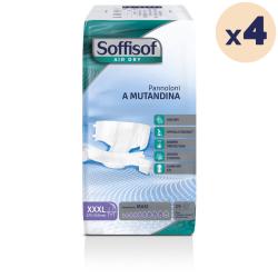 4 paquets - Change complet XXXL Maxi Soffisof - 60 unités