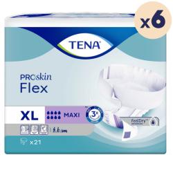 6 paquets - TENA Flex Maxi Extra Large - 126 unités