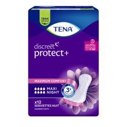 6 paquets - Tena Lady Discreet Maxi Night - 72 unités