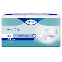 6 paquets - TENA ProSkin Slip Plus Extra Small - 180 unités
