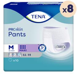 8 paquets - TENA Pants ProSkin Maxi Medium - 80 unités