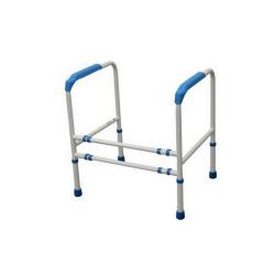 Accoudoirs de toilettes réglables - Blanc - 47,5 cm