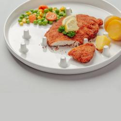 Assiette antidérapante utilisable à une main Frau Kettner - 3,15 cm