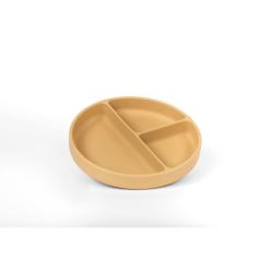 Assiette compartimentée - Ocre