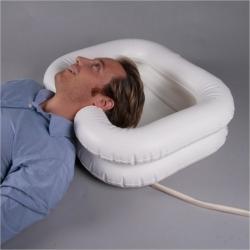 Bac à shampoing gonflable - Blanc - 51 cm
