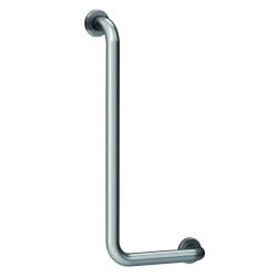 Barre d'appui 90° en acier - Argent - 150 kg