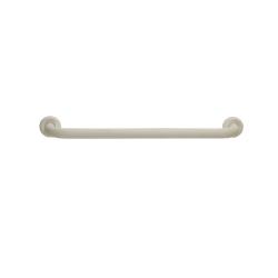 Barre d'appui droite touché soft - Blanc - 45 cm