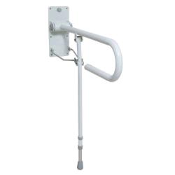 Barre d'appui rabattable Devon - Blanc - 100 kg