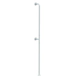 Barre d'appui verticale fixation sol mur - Blanc - 150 kg