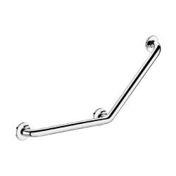 Barre de maintien coudée 135° Inox Brillant - Argent - 250 kg