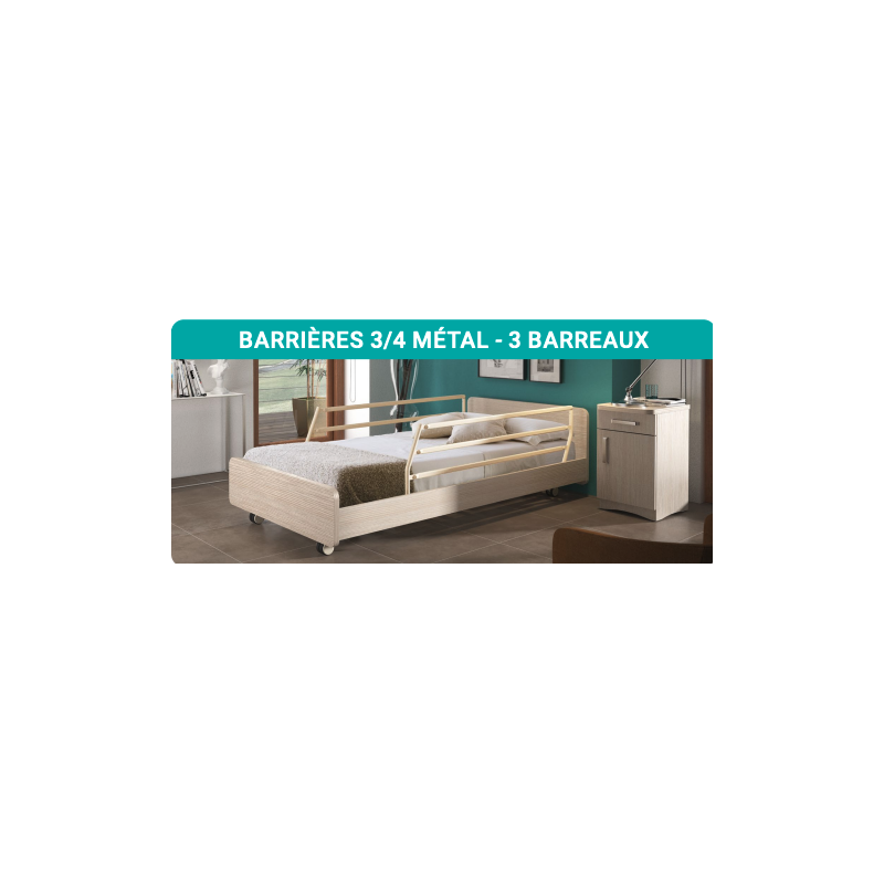 Barrière de protection Winncare 3 barreaux