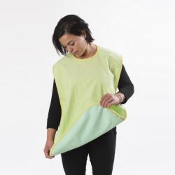 Bavoir adulte Dermofresh - Vert - 70 cm