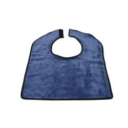 Bavoir court pour adulte en micro éponge bambou