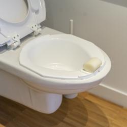 Bidet portable PREMIUM - Blanc - 12 cm