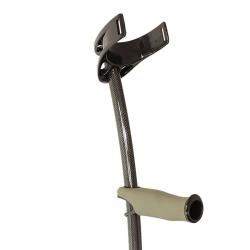 Canne anglaise INDESmed en carbone - Taille : S - Noir - S