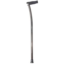 Canne de marche INDESmed en carbone - Taille : S - Noir - S