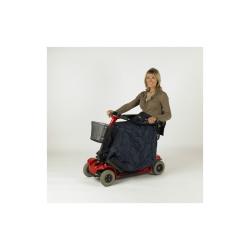 Cape de protection pour jambes - Bleu - 100 cm