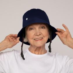 Casque-bob de protection antichocs Billie - Taille : Moyen - Beige - Moyen