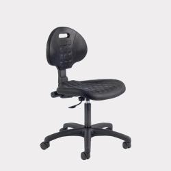 Chaise de bureau ergonomique à roulettes confortable - 58 cm