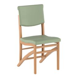 Chaise Mikado Easy Roll - Wengé noir - 50,2 cm