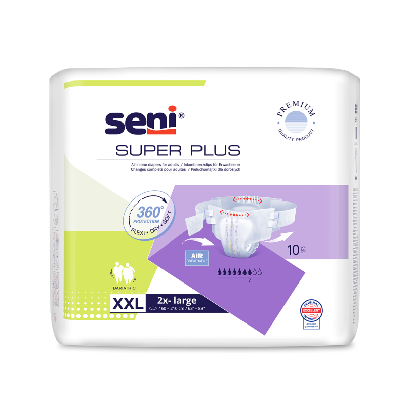 Changes complets SENI PLUS - Nuit - XXL - Taille : XXL - 160 - 210 cm