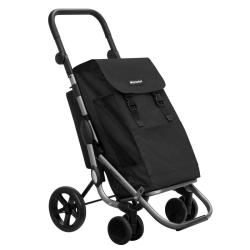 Chariot de course à pousser Go Plus - Noir - 33 cm