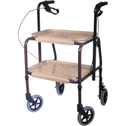 Chariot de marche intérieur à roulettes - 56 cm