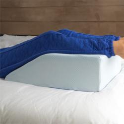 Coussin cale-jambes en mousse à mémoire de forme
