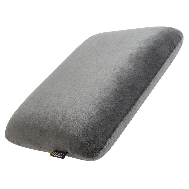 Coussin rectangle à mémoire de forme - Gris