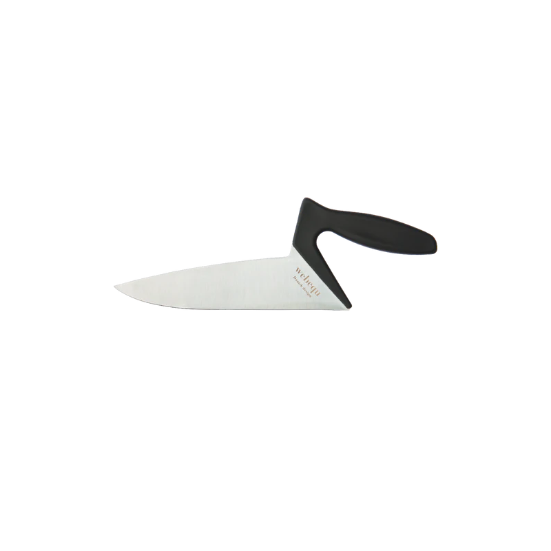 Couteau de cuisine ergonomique - Bordeaux - 13 cm