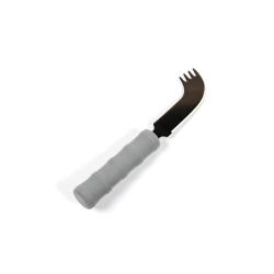 Couteau / fourchette ergonomique NELSON - Gris - 22 cm