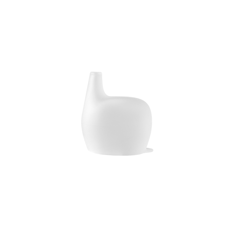 Couvercle à bec en silicone - Blanc
