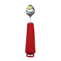 Cuillère à soupe inclinable Alzheimer - Rouge - 21,3 cm