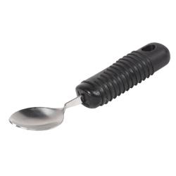 Cuillère à soupe inclinable Sure grip - Noir - 19 cm